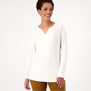 Susan Graver Modern Essentials Regular Liquid Knit Tunic